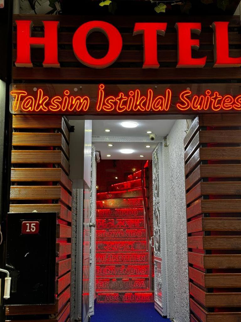 Taksim Istiklal Suites Istanbul Eksteriør billede